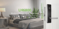 RFID Hotel Door Lock - Hotel Lock System Both ZKBiolock and ZKBiolock