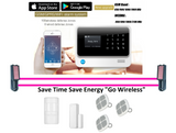 Wireless Solar Beam Alarm Security Kit